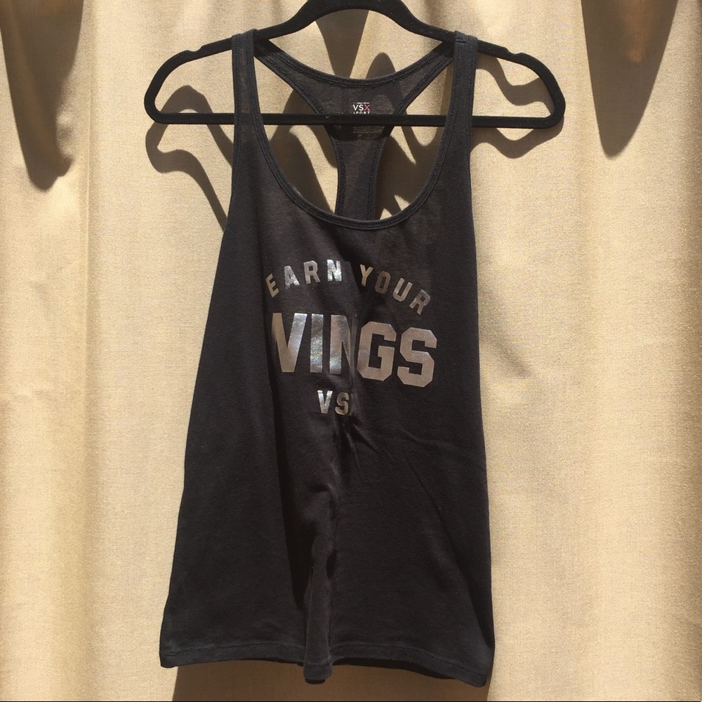 Black Victoria secret VSX Sport fitness top